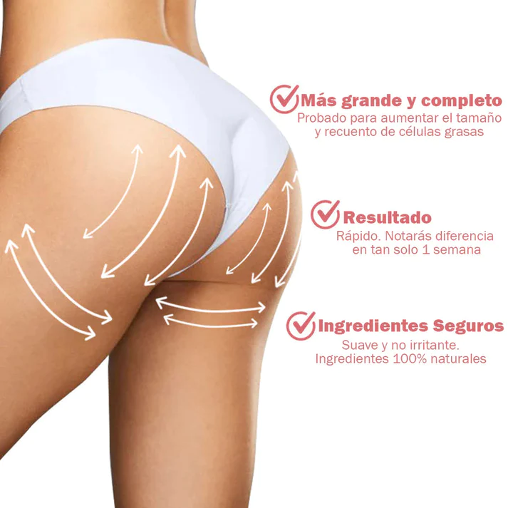 Booty Maxx- Tonifica y Aumenta tus gluteos
